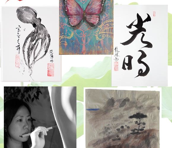 exposition, 5 artistes autour de l'Asie