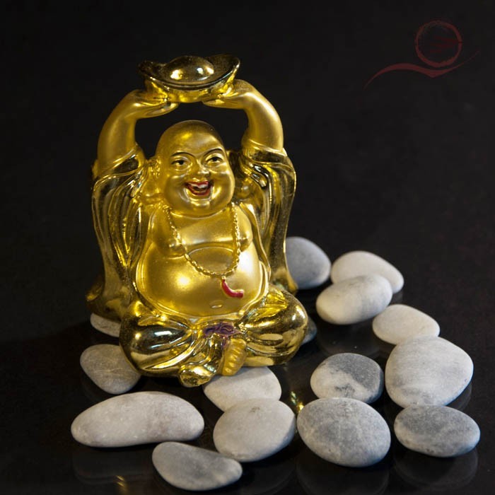 Mini bouddha rieur de la fortune 7cm