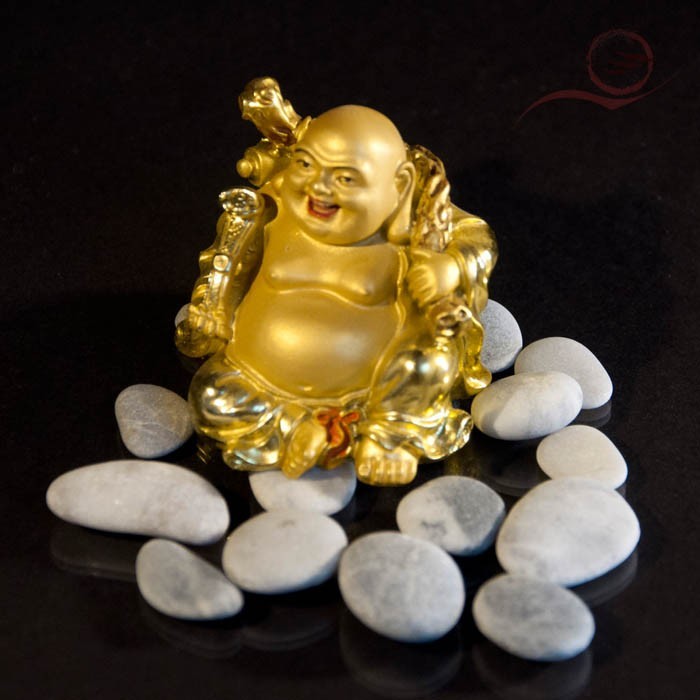 Mini bouddha rieur de l'abondance 7cm