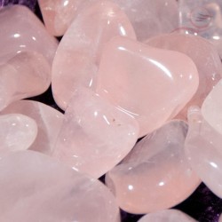Pierres roulées quartz rose