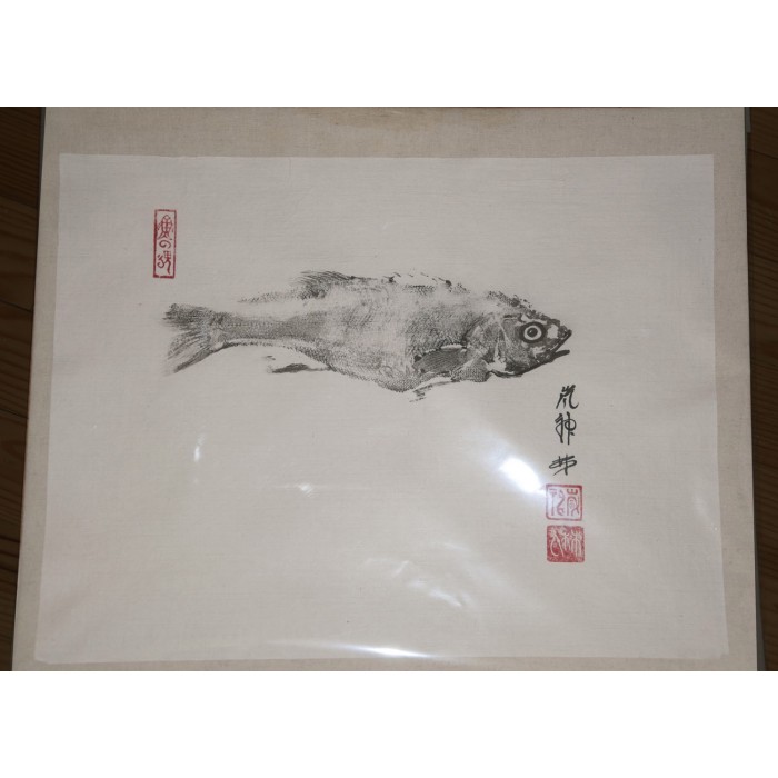 Gyotaku, poulpe 