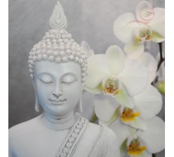 Grand bouddha thaï blanc