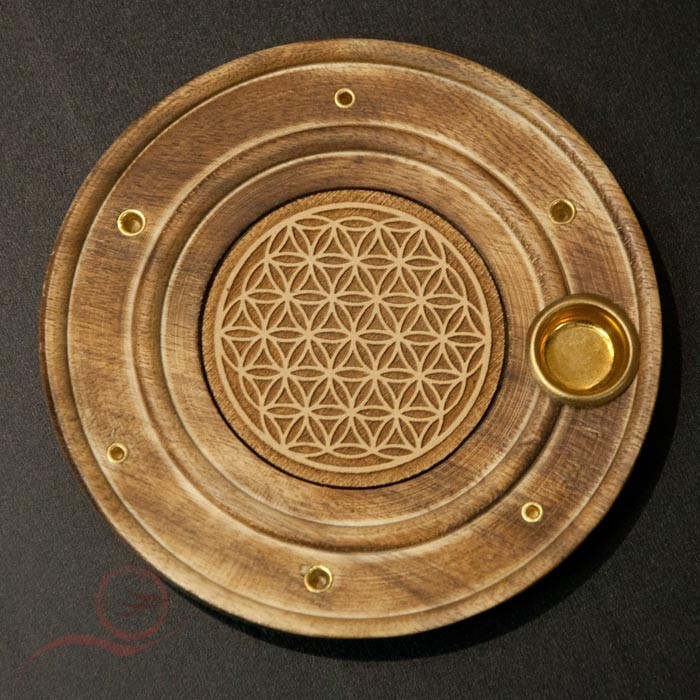 Incense burner flower of life Incense burner flower of life