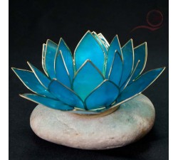 Bougeoir lotus bleu, lyon