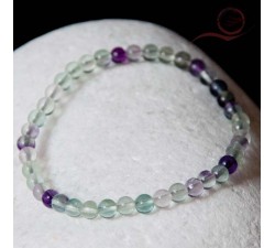 Fluorite stone bracelet