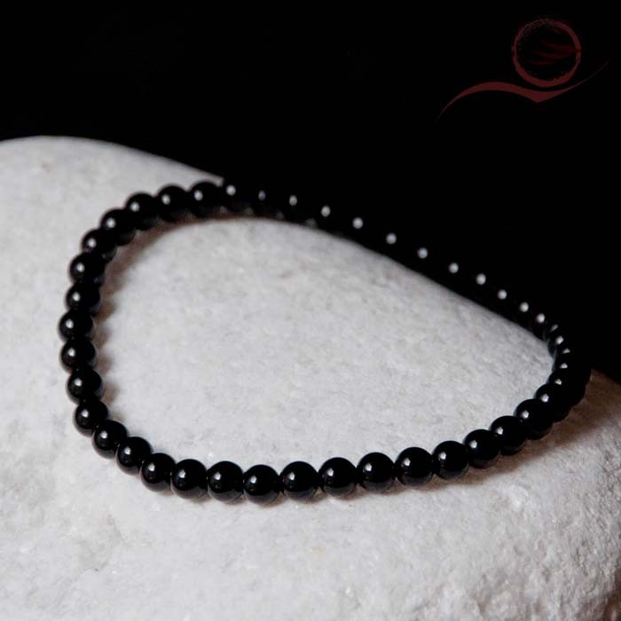 Bracelet en onyx 4mm Bracelet en onyx 4mm