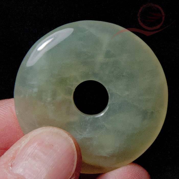 Small jade discs in jade