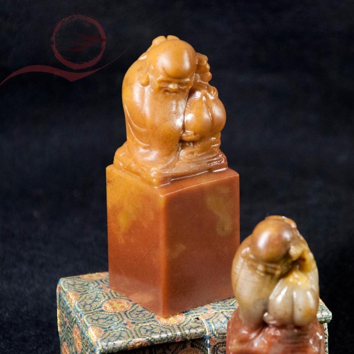 Carved seal stone lao tzu Carved seal stone lao tzu