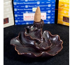 nag champa cone incense burner with repression in lyon