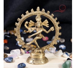 copy of Silver and gold Shiva statue