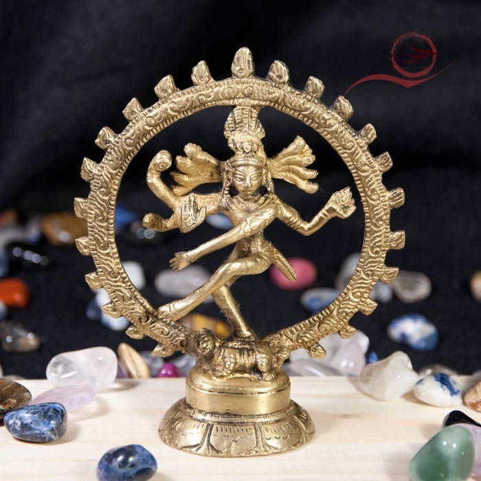 copy of Silver and gold Shiva statue