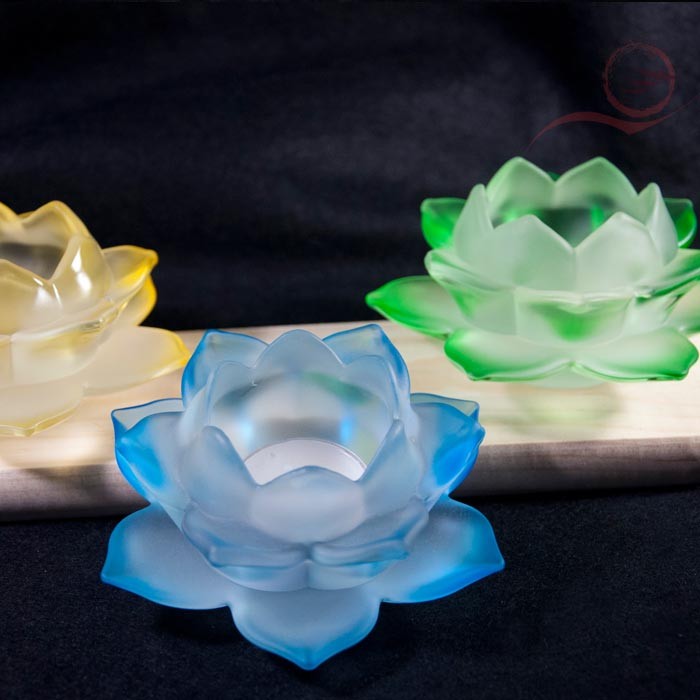 Lotus flower glass Lotus flower glass