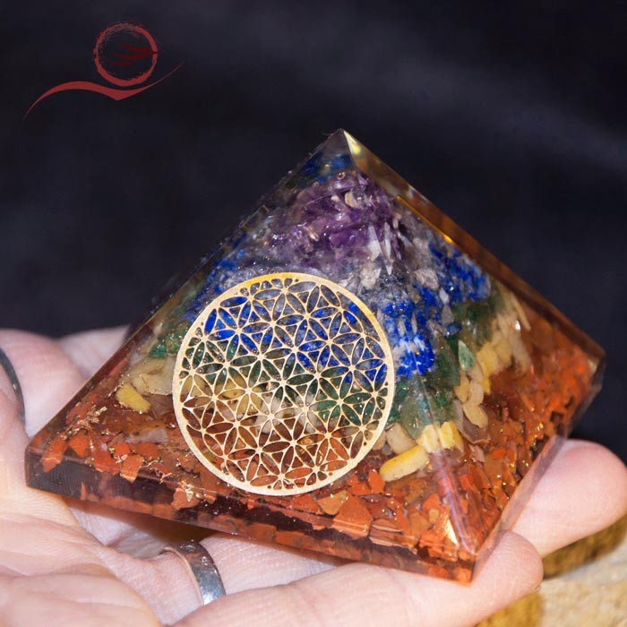 Orgone pyramid 7 chakras Orgone pyramid 7 chakras