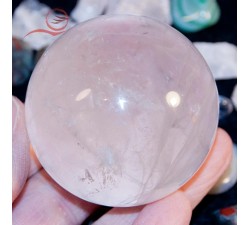 sphère en cristal de roche
