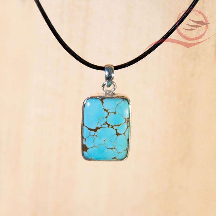 african turquoise pendant