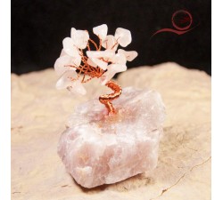 arbre de vie en quartz rose à lyon