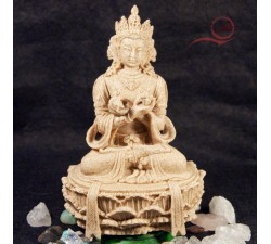 Bouddha avec dorje et cloche tibetain à lyon