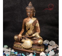 Bouddha Shakgamuni en laiton a lyon