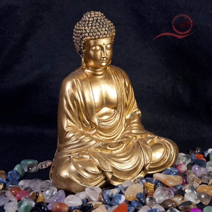 Petit Bouddha en or