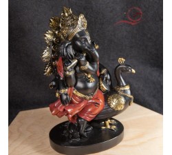 Ganesh noir et paon