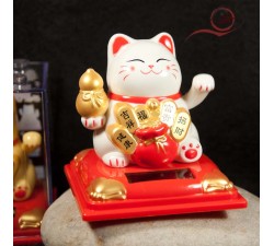 Cat maneki neko white