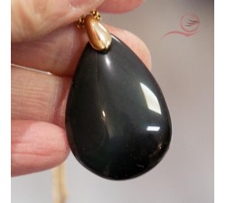 Celestial Eye Obsidian Pendant