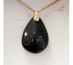 Celestial Eye Obsidian Pendant