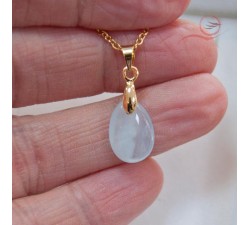 Mini pendentif aigue marine