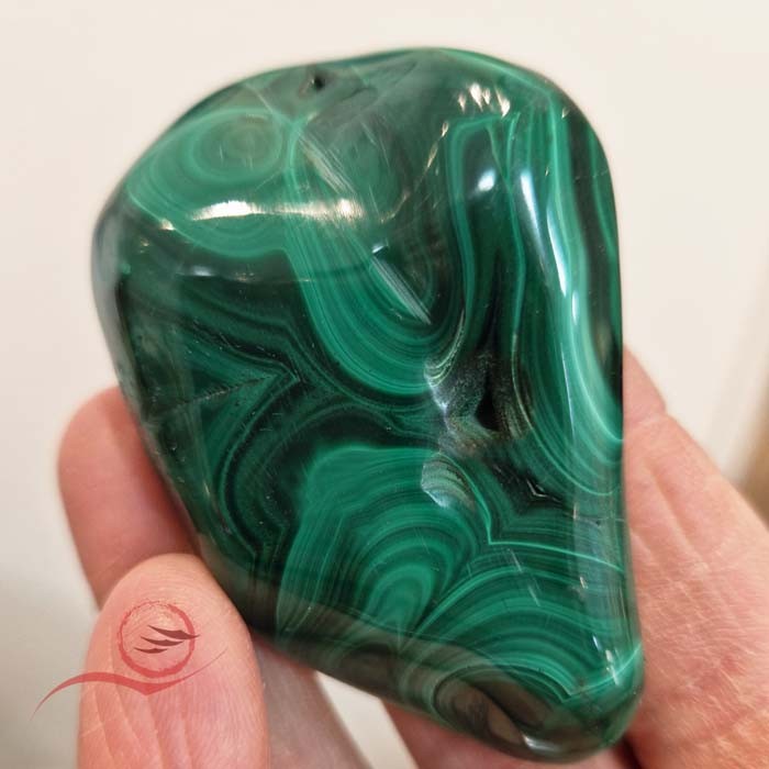 Galet malachite stones